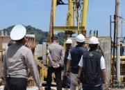 Detik-detik Wakapolda Banten Tinjau Pos Pengamanan dan ASDP Merak