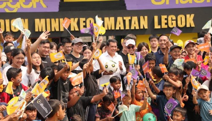 Stadion Mini Legok Direvitalisasi, Berkolaborasi dengan Snack Video