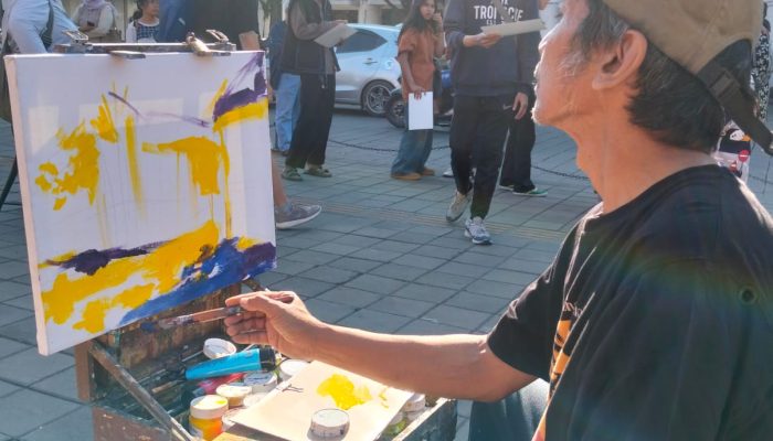 Semarang Schecthwalk Kolaborasi Kolektif Hysteria Gelar Nyeket Bareng