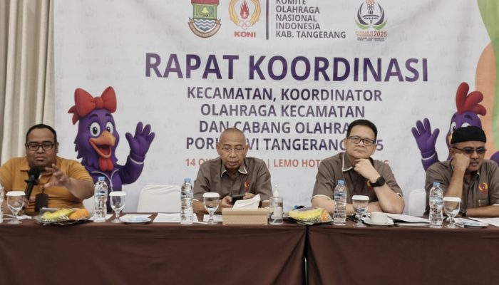 Porkab VI Tangerang Disambut Antusias, 2.677 Atlet Didaftarkan
