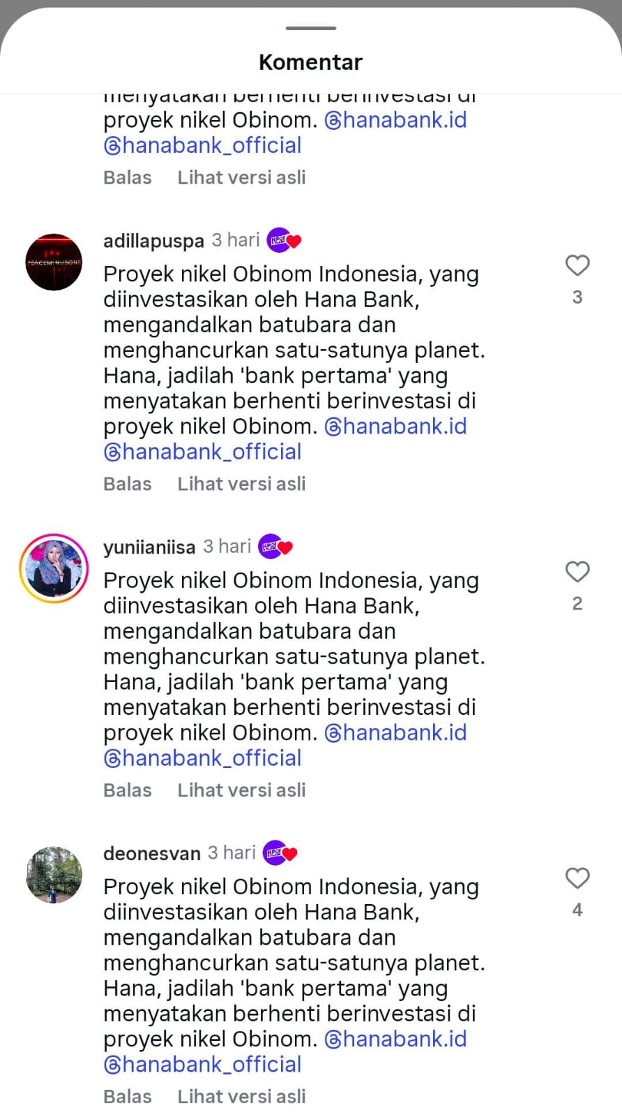 G-Dragon Jadi Wajah Baru, Fans K-Pop Justru Desak Hana Bank Hentikan Pendanaan Nikel di Pulau Obi