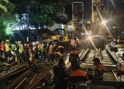 Tingkatkan Keselamatan Perjalanan, KAI Daop 2 Bandung Lakukan Penggantian Rel dan Wesel