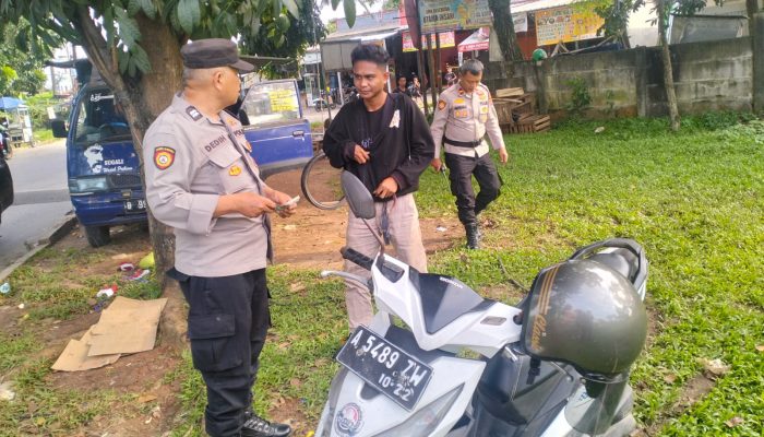 Polisi Sisir Lokasi Rawan Debt Collector di Kawasan Citra Raya