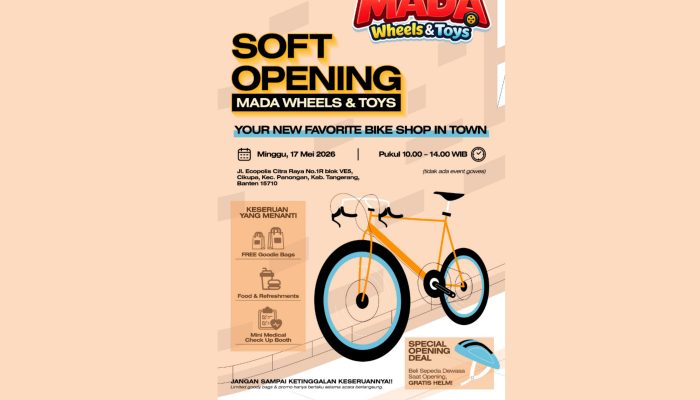 Top Markotop! Mada Wheels & Toys Hadir di CitraRaya Tangerang