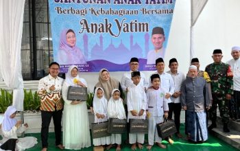 Sambut 10 Muharam, Wabup Intan Berbagi Kebahagiakan Bersama Ratusan Anak Yatim di Sepatan
