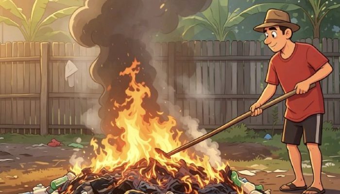 Bakar Sampah? Di Kota Tangerang Isi Rekening Bisa Ikut Ludes!