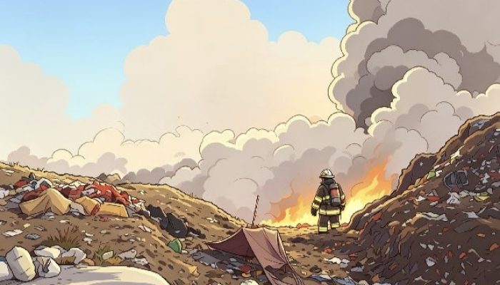 TPA Jatiwaringin Terbakar: Jangan Biarkan Asap Menutupi Kelalaian Tata Kelola