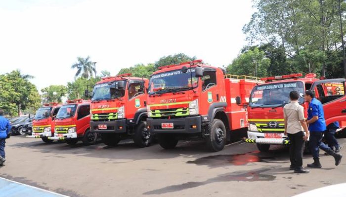 BPBD Kota Tangerang Siap Siaga Tangani Kebakaran TPA Jatiwaringin