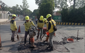 Gercep, Pemkot Tangerang Atasi Kerusakan Jalan Gajah Tunggal
