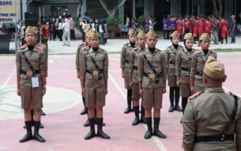 Siap, Grak! Festival Baris-Berbaris Pelajar di Kabupaten Tangerang Digelar