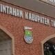 Gapura Puspemkab Tangerang: Proyek Rp2,5 M, Logonya Mengelupas
