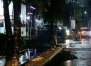 Hujan Mengguyur Tangerang, Genangan Muncul di Sejumlah Ruas Jalan