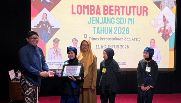 Lomba Bertutur Kabupaten Tangerang, Menguji Literasi dan Keberanian Anak