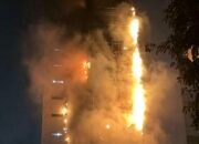 Api Menjalar di Gedung Bapenda DKI, Petugas Berpacu dengan Angin