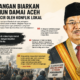 JK: Jangan Biarkan 21 Tahun Damai Aceh Tergelincir oleh Konflik Lokal