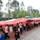 Ribuan Pemuda Tangerang Arak Merah Putih 81 Meter Jelang HUT RI