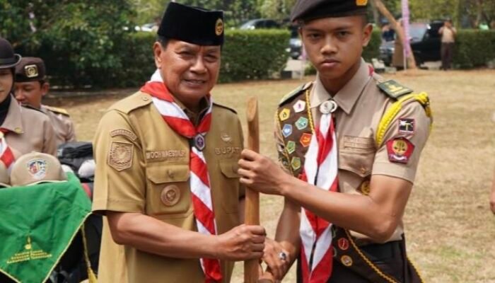 Bupati Tangerang Lepas Kontingen Jambore Nasional XII, Titip Nama Baik Daerah