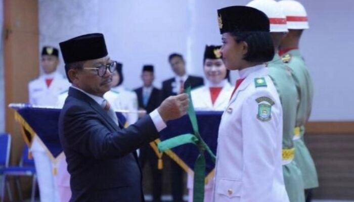 Dua Hari Jelang HUT ke-81 RI, Paskibraka Kota Tangerang Dikukuhkan