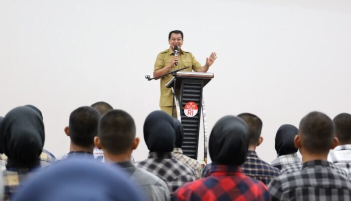 Paskibraka Kabupaten Tangerang Diminta Bawa Nilai Desa Bahagia ke Masyarakat