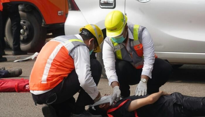 Astra Tol Tamer Uji Kesiapsiagaan Darurat di Jalan Tol Tangerang-Merak