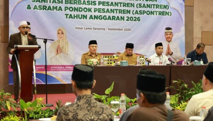 150 Pesantren di Tangerang Dibangunkan Asrama, 50 Dapat Sanitasi