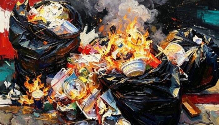 Bakar Sampah Sembarangan, Warga Tangerang Terancam Denda Rp50 Juta