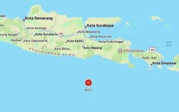 Gempa M5,2 Guncang Laut Selatan Malang, BMKG Ingatkan Gempa Susulan