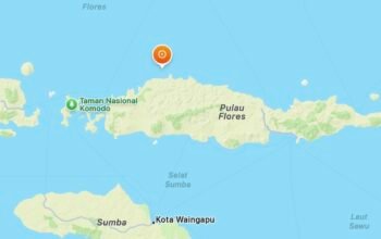 Gempa 4,7 Mengguncang Ruteng, Pusatnya Hanya 6 Kilometer di Bawah Laut
