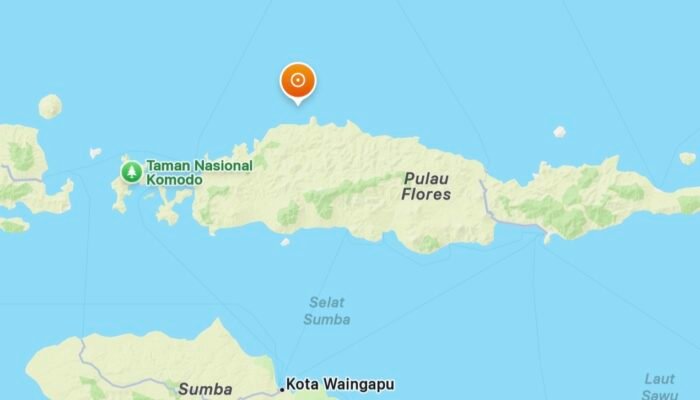 Gempa 4,7 Mengguncang Ruteng, Pusatnya Hanya 6 Kilometer di Bawah Laut