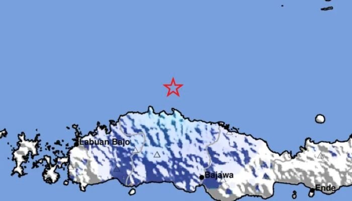 Gempa M 4,2 Guncang Laut Utara Ruteng, BMKG Ingatkan Potensi Gempa Susulan