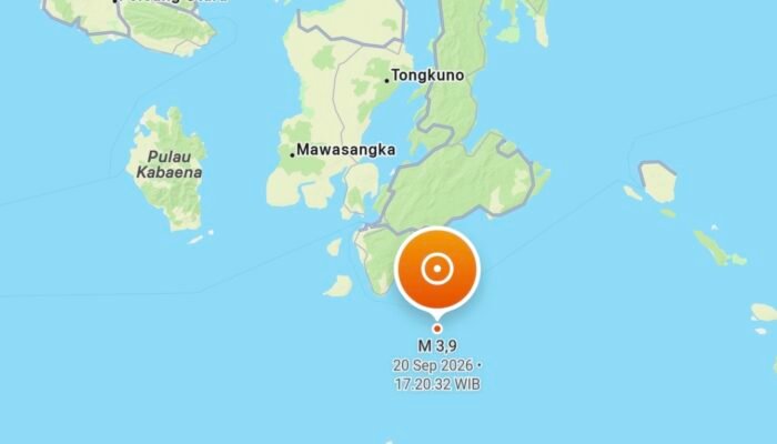 Gempa Magnitudo 3,9 Guncang Laut Selatan Buton, BMKG Ingatkan Potensi Susulan