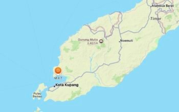 Gempa Magnitudo 4,7 Guncang Kupang, Getaran Dirasakan Skala IV