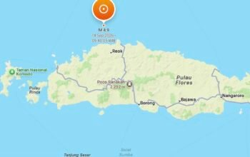 Gempa M 4,9 Menggoyang Ruteng, Laut Flores Belum Diam
