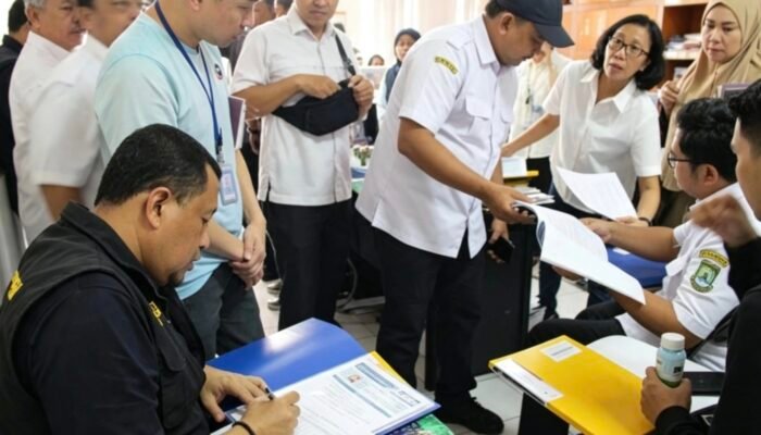 Kesbangpol Kota Tangerang Periksa 14 WNA di Pabrik Cipondoh