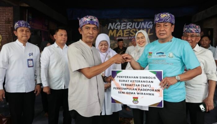 Maesyal Rasyid Janjikan Perhatian untuk Padepokan Seni yang Bocor