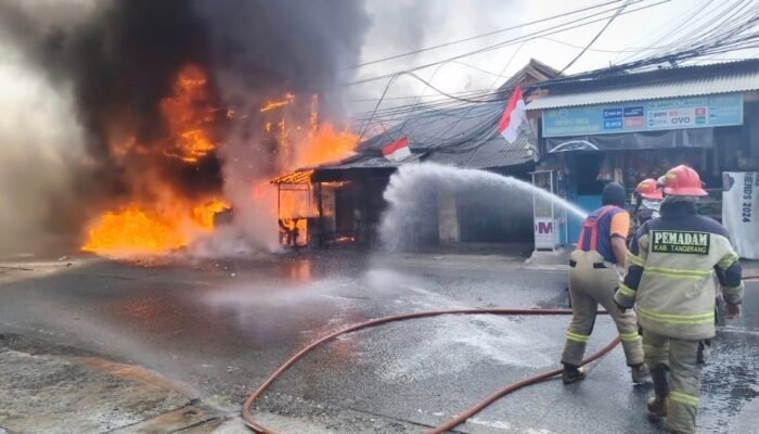 Sehari Lima Kali Kebakaran, BPBD Tangerang Larang Warga Bakar Sampah