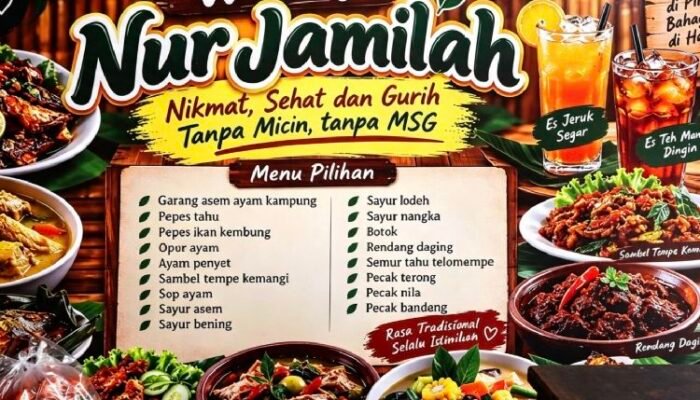 Warung Nur Jamilah: Masakan Rumahan Tanpa MSG di Tengah CitraRaya