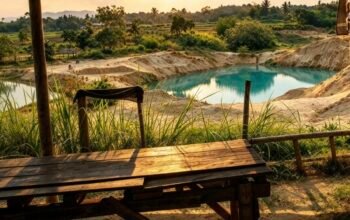 Telaga Biru Cigaru: Legenda Bidadari, Bayang-bayang Mistis, dan Jejak Tambang Pasir