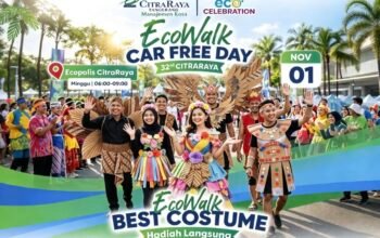 EcoWalk Car Free Day CitraRaya: Kompetisi Konten TikTok, Peserta Bisa Unjuk Kreativitas