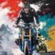 Freestyle Berujung Celaka, Pemotor Hantam Trotoar di Bunderan 3 CitraRaya