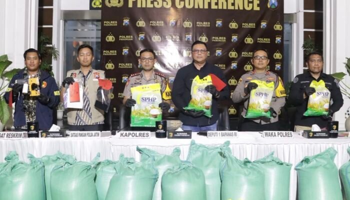 20 Ton Beras SPHP Dikemas Ulang, Empat Orang Jadi Tersangka