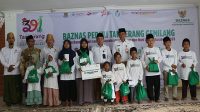 Alhamdulillah! 391 Anak Yatim Menerima Zakat Infaq dan Sedekah
