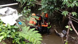 Pekerja Proyek Tewas di Saluran Air Taman Ujung Ciawi