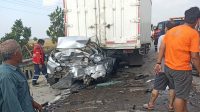 Lakalantas di Tol Pejagan-Pemalang, Korban Putra Jamintel Meninggal