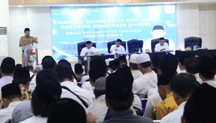 Karom dan Karu Jemaah Haji Kabupaten Tangerang Ikuti Bimtek