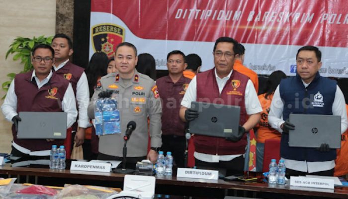 Polisi Bongkar Sindikat Judi Online dan Pornografi Jaringan Taiwan