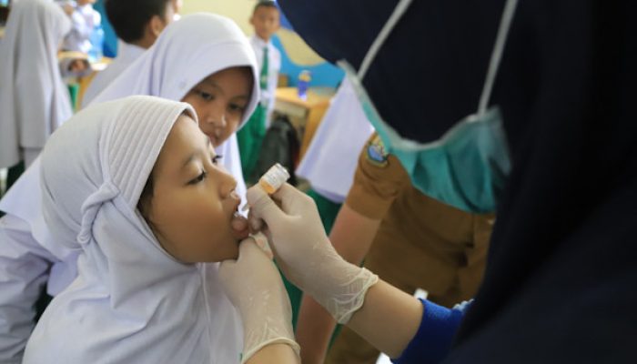 Top Markotop! Pemkot Tangerang Terus Gencarkan Imunisasi Polio